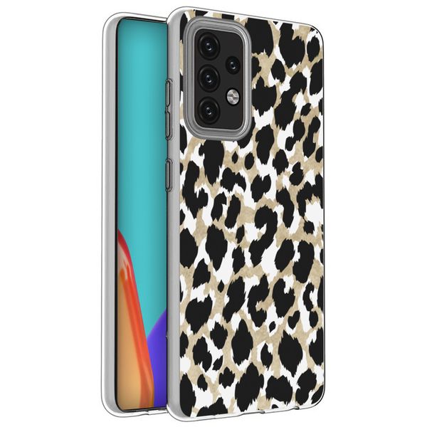 imoshion Design Hülle für das Samsung Galaxy A52(s) (5G/4G) - Leopard / Schwarz