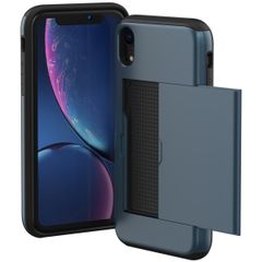 imoshion Backcover mit Kartenfach Apple iPhone Xr - Dunkelblau