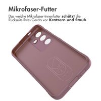 imoshion EasyGrip Back Cover für das Samsung Galaxy S24 - Violett