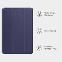 imoshion Trifold Klapphülle Apple iPad 11 (2025) 11 Zoll A16 / iPad 10 (2022) 10.9 Zoll - Blau