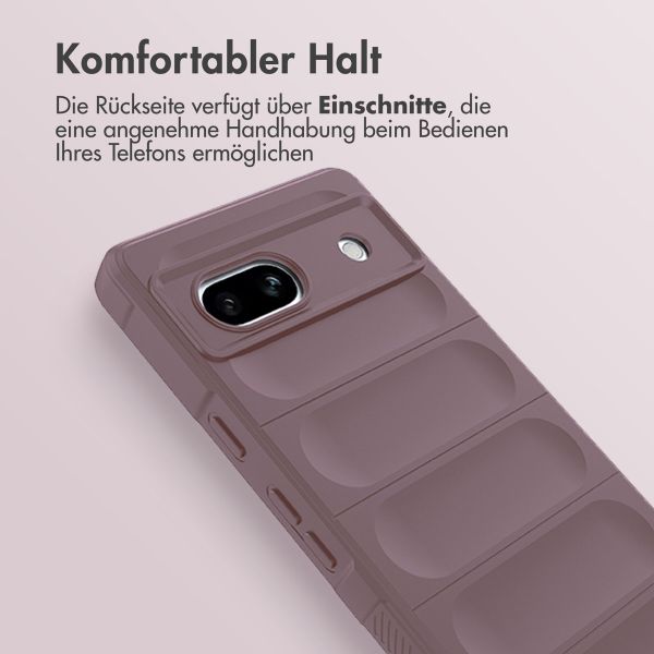 imoshion EasyGrip Back Cover für das Google Pixel 7a - Violett