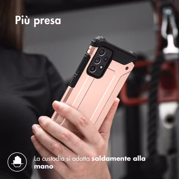 imoshion Rugged Xtreme Case Samsung Galaxy A33 - Rosé gold