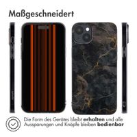imoshion Design Hülle Apple iPhone 15 Plus - Black Marble Transparent