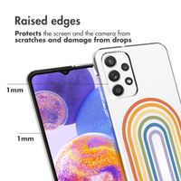 imoshion Design Hülle für das Samsung Galaxy A23 (5G) - Rainbow