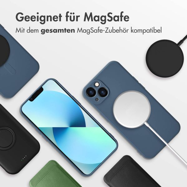 imoshion Color Back Cover mit MagSafe Apple iPhone 13 - Dunkelblau