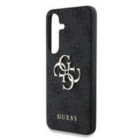 Guess 4G Metal Logo Back Cover Samsung Galaxy S25 - Schwarz