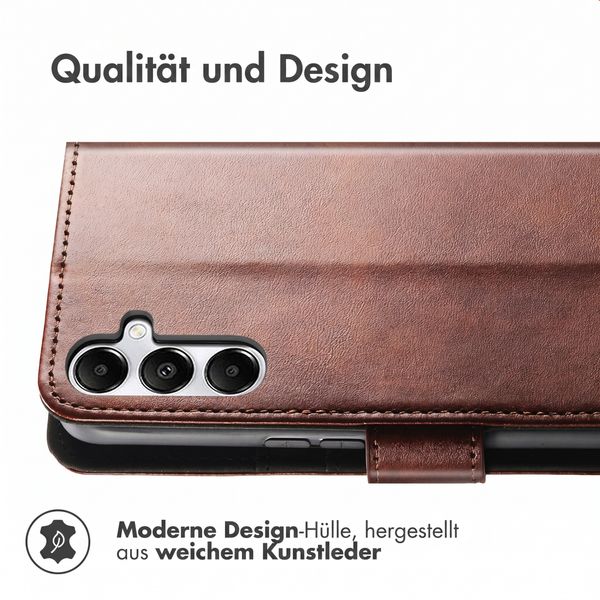 imoshion Luxuriöse Klapphülle Samsung Galaxy A16 - Dunkelbraun