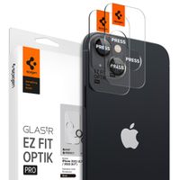 Spigen GLAStR EZ Fit Optik Kameraschutz 2er-Pack für Apple iPhone 14 / 14 Plus - Schwarz