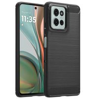 imoshion Brushed Back Cover für das Motorola Moto G75 5G - Schwarz