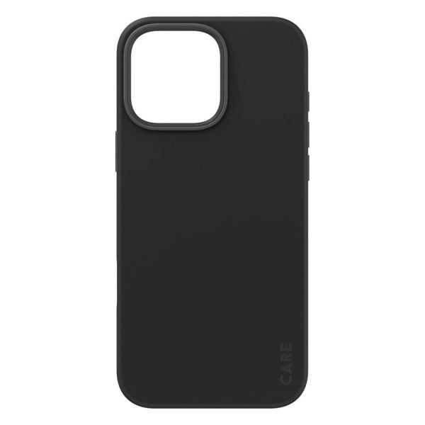 CARE by PanzerGlass Fashion Back Cover MagSafe für das iPhone 16 Pro Max - Schwarz