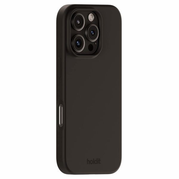 Holdit Silicone Case Apple iPhone 16 Pro - Schwarz