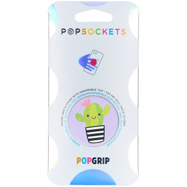 PopSockets PopGrip - Abnehmbar - Cactus Pal