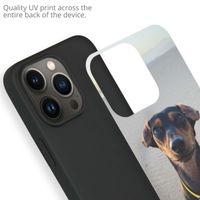 Gestalte deine eigene Apple iPhone 13 Pro Max Gel Hülle - Schwarz