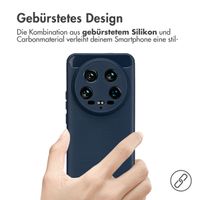 imoshion Brushed Back Cover für das Xiaomi 14 Ultra - Dunkelblau