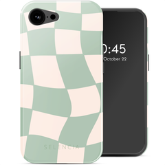 Selencia Vivid Rückabdeckung mit MagSafe Apple iPhone 16e - Groovy Sage Green