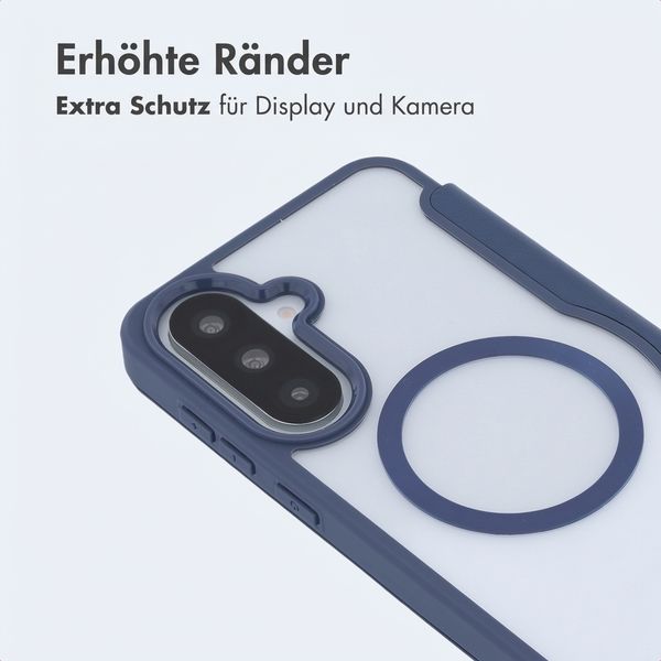 imoshion Transparente Bookcase mit MagSafe Samsung Galaxy A37 (5G) - Blau