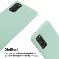imoshion SilikonHülle mit Band Samsung Galaxy S20 - Mintgrün