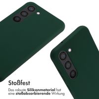 imoshion Silikonhülle mit Band für das Samsung Galaxy S23 - Dunkelgrün