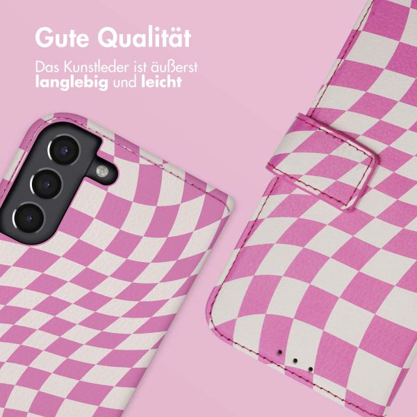 imoshion Design Klapphülle für das Samsung Galaxy S21 - Retro Pink