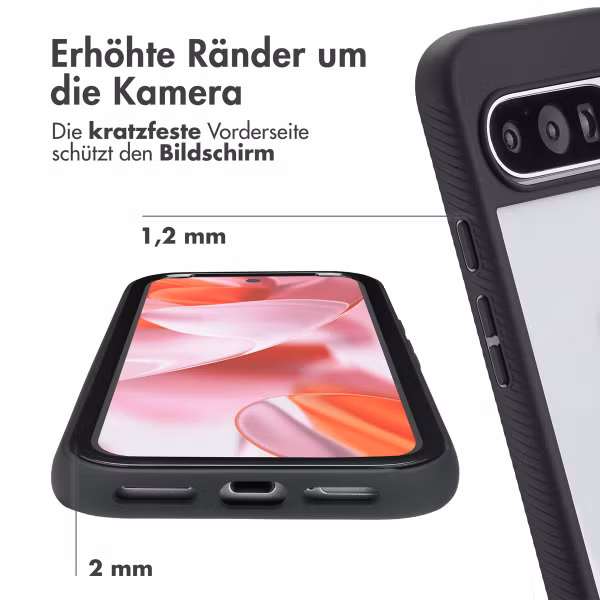 imoshion 360° Full Protective Case Google Pixel 9 / 9 Pro / 10 / 10 Pro - Schwarz