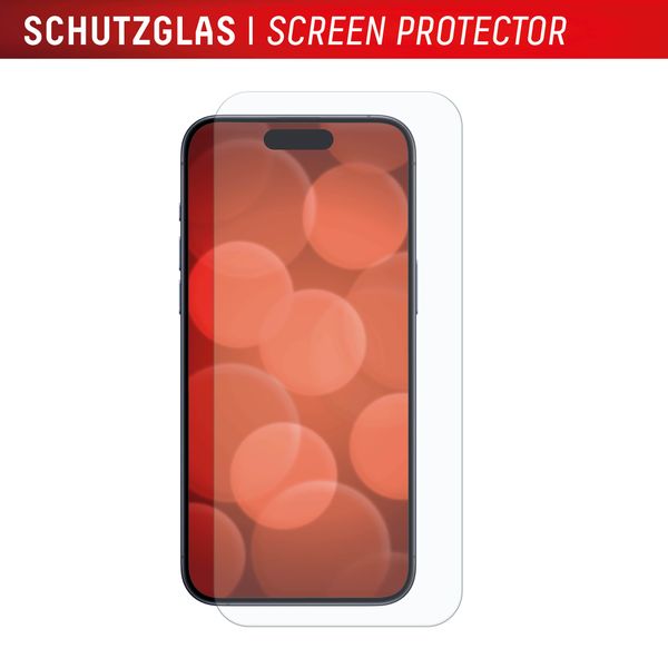 Displex Bildschirmschutzfolie Real Glass für das iPhone 16