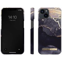 iDeal of Sweden Fashion Back Case Apple iPhone 13 - Golden Twilight Marble