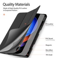 Dux Ducis Domo Klapphülle für das Xiaomi Pad 6S Pro 12.4 - Schwarz