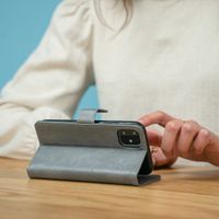 imoshion Luxuriöse Klapphülle Huawei Y6p - Grau