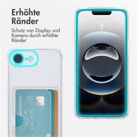 imoshion Soft Case Back Cover mit Kartenhalter Apple iPhone 16e - Transparent