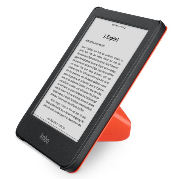 Kobo SleepCover Klapphülle für das Kobo Clara Colour / BW - Cayenne Red