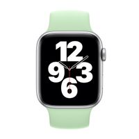 Apple Silikon Solo Loop für das  Apple Watch | 44/45/46/49 mm - Größe 10 - Pistachio