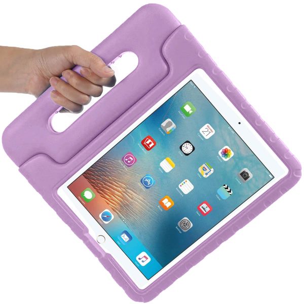 imoshion Schutzhülle mit Handgriff kindersicher für das iPad (2017 / 2018) - Lila