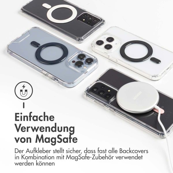 imoshion MagSafe-Aufkleber mit Installationshilfe - Schwarz