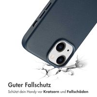 Accezz MagSafe Leather Backcover Apple iPhone 14 - Nightfall Blue