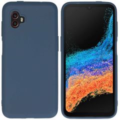 imoshion Color TPU Hülle für das Samsung Galaxy Xcover 6 Pro - Dunkelblau