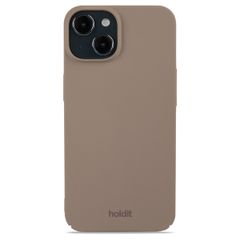 Holdit Slim Case für das iPhone 14 / 13 - Mocha Brown