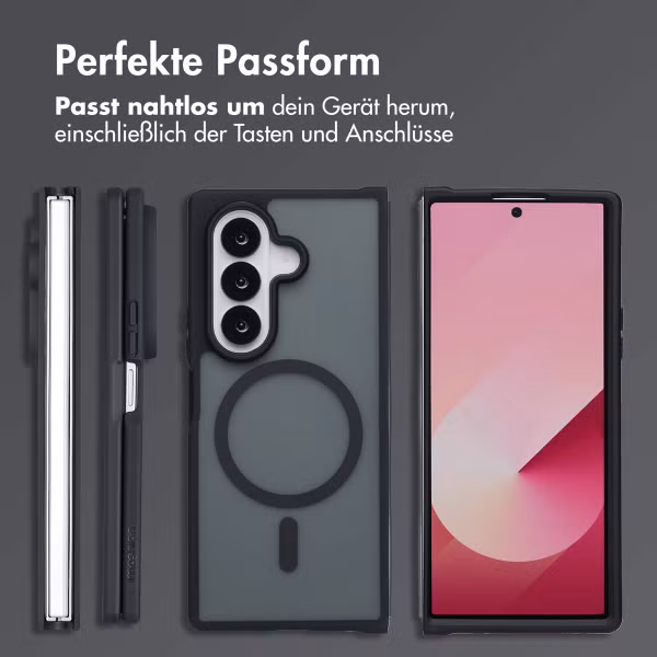 imoshion Color Guard Back Cover mit MagSafe Samsung Galaxy Fold 7 - Schwarz
