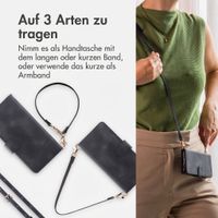 imoshion Klapphülle mit Kordel Motorola Moto G77 - Schwarz