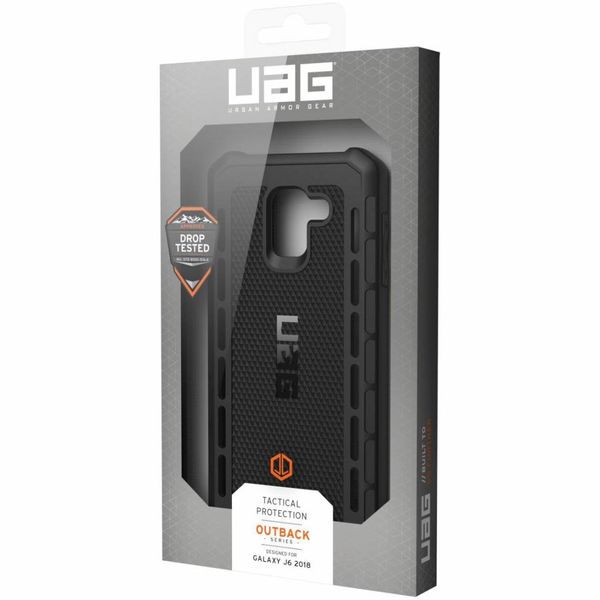 UAG Outback Hardcase Schwarz für das Samsung Galaxy J6