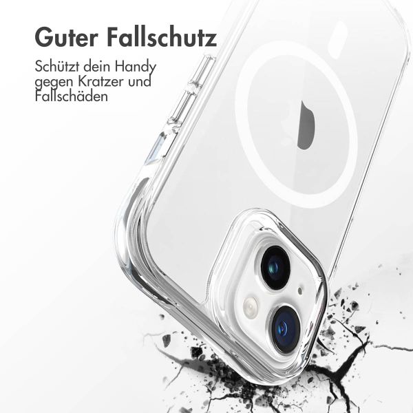 imoshion Rugged Air MagSafe Case für das iPhone 15 Plus - Transparent