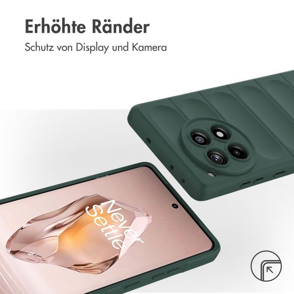 imoshion EasyGrip Backcover OnePlus 12R - Dunkelgrün
