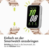 imoshion Edelstahlarmband für Samsung Galaxy Fit 3 - Rosé gold
