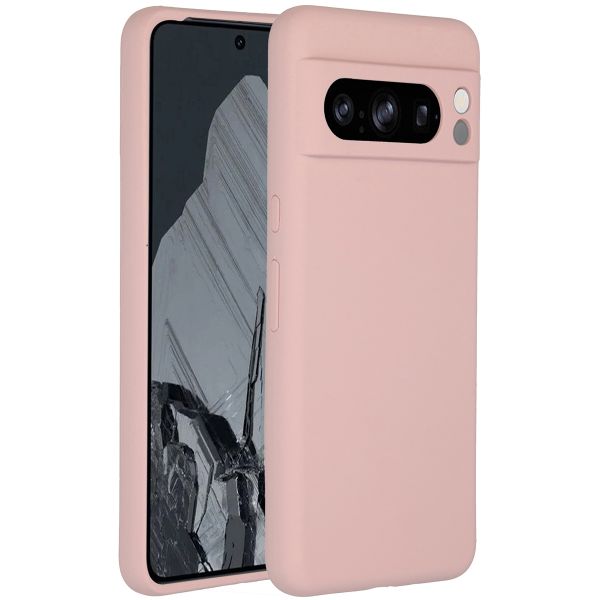 Accezz Liquid Silikoncase für das Google Pixel 8 Pro - Rosa