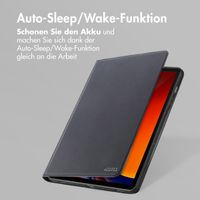 Accezz Classic Tablet Case Samsung Galaxy Tab S10 Ultra / Tab S9 Ultra - Schwarz