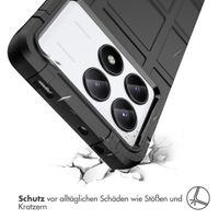 imoshion Rugged Shield Backcover Xiaomi Poco X6 Pro - Schwarz