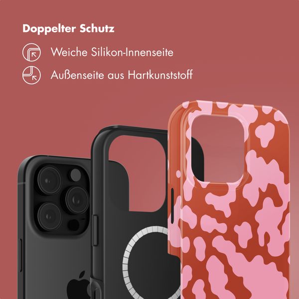 Selencia Vivid Rückabdeckung mit MagSafe Apple iPhone 16 Pro - Moo’d Blush Pink