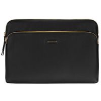 dbramante1928 ﻿Paris+ Sleeve - Laptop Hülle 14 Zoll - Laptop Sleeve - Echtes Leder - Apple MacBook Pro 14 Zoll - Night Black