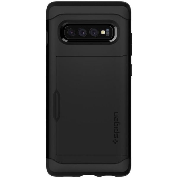 Spigen Slim Armor CS Case Schwarz für das Samsung Galaxy S10