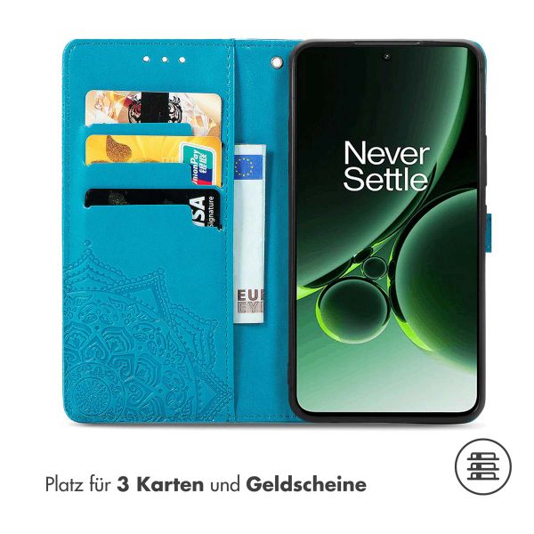 imoshion Mandala Klapphülle für das OnePlus Nord 3 - Türkis