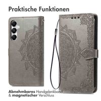 imoshion Mandala Klapphülle Samsung Galaxy A35 - Grau